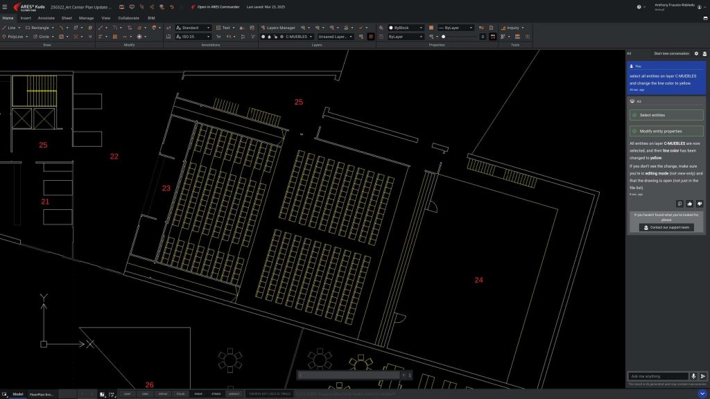 ARES 2027 is powered by new AI technologies.